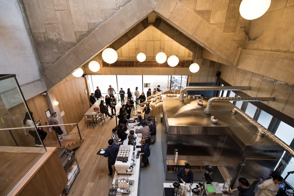 Interior view of our Seoul bakery