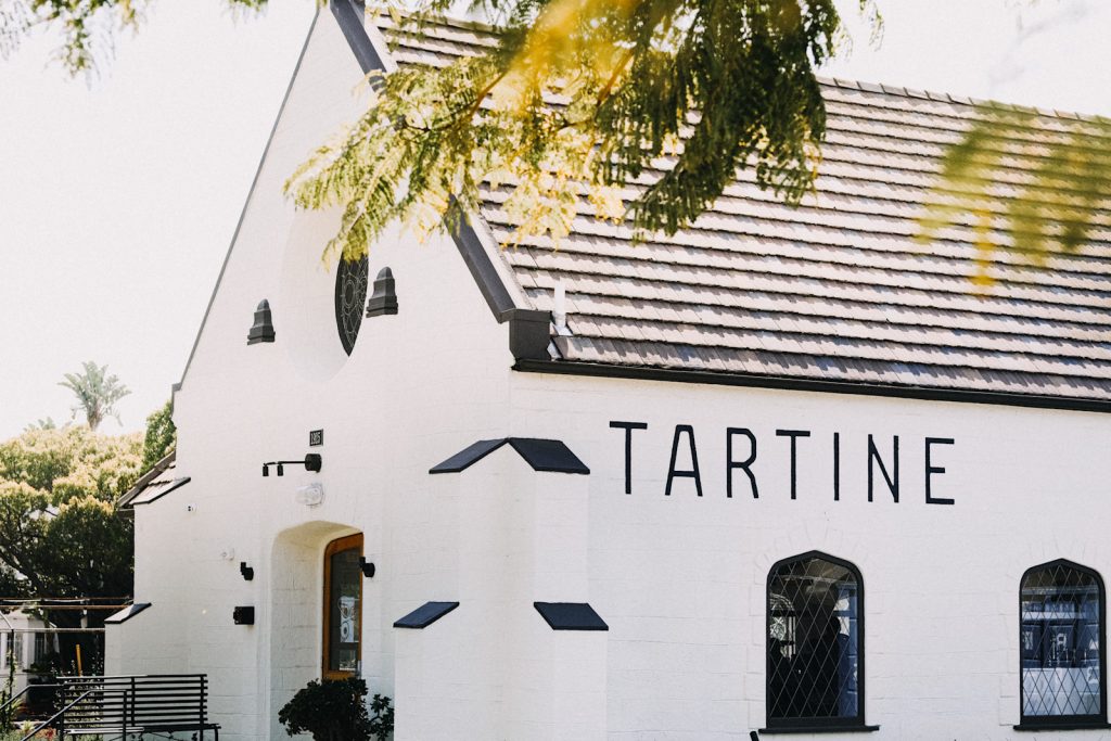 An exterior view of our Santa Monica bakery